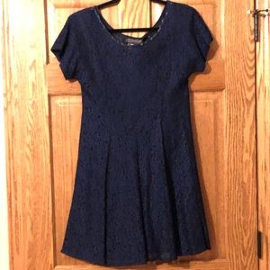 All That Jazz 2-piece blue dress